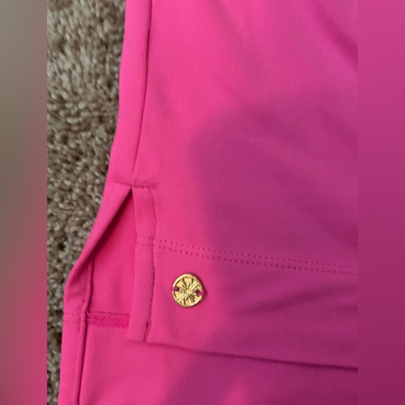 Like New Lilly Pulitzer *SOFT* Bright Pink Karessa SPF 50+Top, Size Medium - Picture 9 of 15